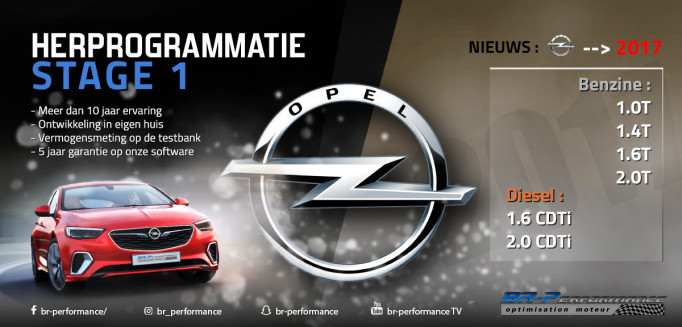 HERPROGRAMMATIE OPEL (2017 -> ...)
