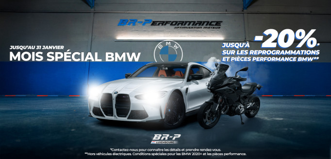 Jusqu'à 20% de remise sur les reprog' des BMW !