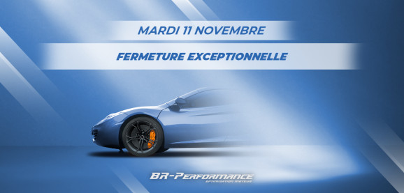 Fermeture exceptionnelle le 11 novembre