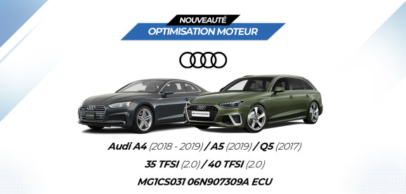 Nouvelles reprogrammations Audi disponibles ! 