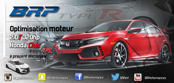 REPROGRAMMATION MOTEUR HONDA CIVIC TYPE-R 2017