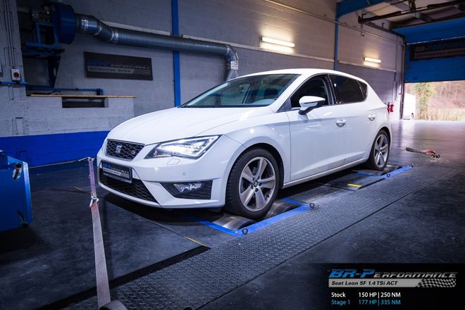 Seat Leon 5F Mk1 1.4 TSI ACT stage 1 - BR-Performance Luxembourg