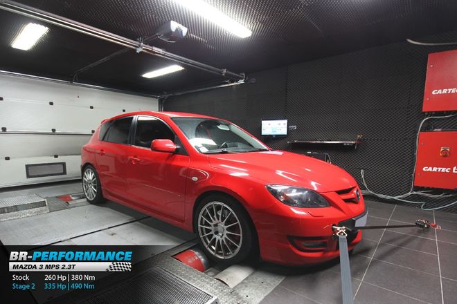 Mazda 3 MPS 2.3 Turbo Tuning Files - Stage 2, Vmax Off, Pop and Bang