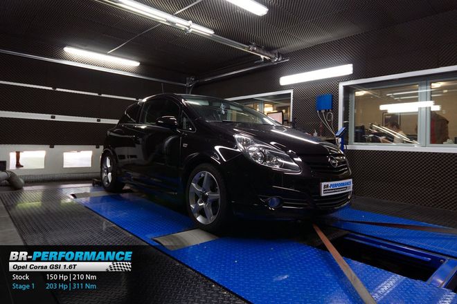 Opel Corsa D GSI 1.6T Stufe 1 - BR-Performance Luxembourg - Professional  chiptuning