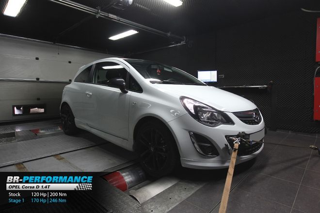 Opel Corsa D 1.4T stage 1 - BR-Performance Luxembourg - Professional  chiptuning