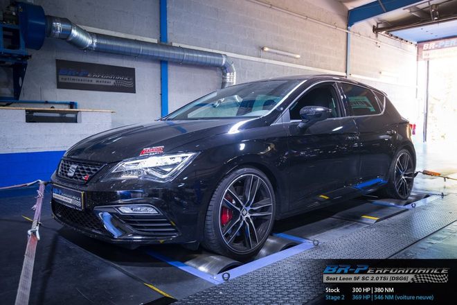Seat Leon 5F Mk2 2.0 TSI Cupra stage 2 - BR-Performance Luxembourg -  Professional chiptuning