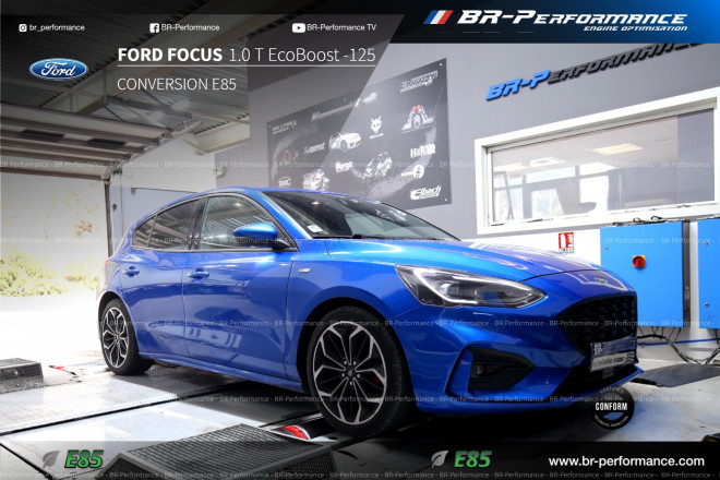 Ford Focus Mk4 1.0T Ecoboost Stufe 1 - BR-Performance Luxembourg -  Professional chiptuning